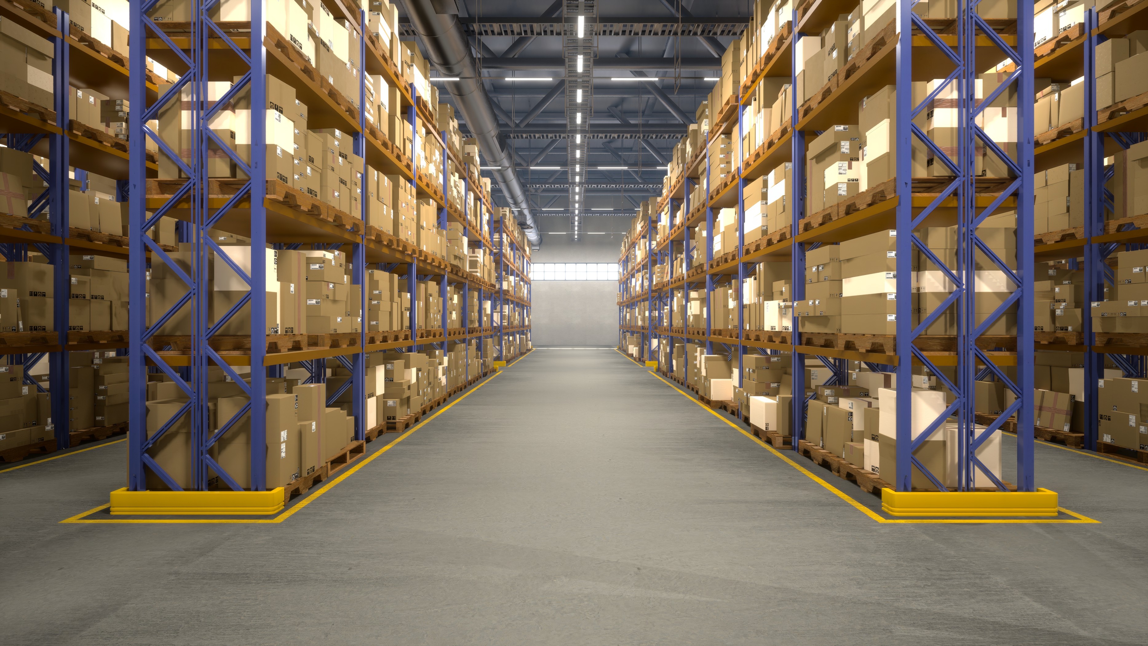 Inside Global Lacis Logistics warehouse in Singapore